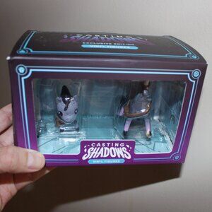 Casting Shadows Kickstarter Exclusive Lucky Skipper + Unicorn Vinyl Figures